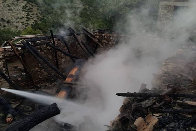  В селе Гандзакар Тавушской области в пожаре сгорели 25 индеек 