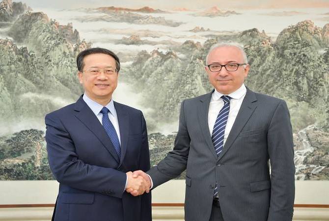 China supports the sovereignty and territorial integrity of the Republic of Armenia
