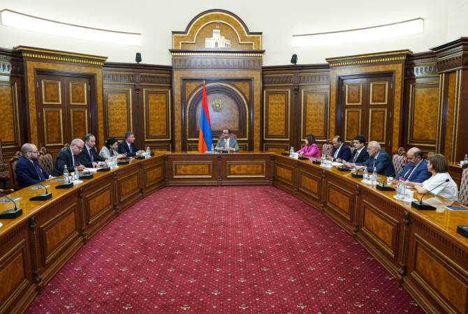 Состоялось заседание Рабочей группы по управлению гуманитарным кризисом в 
Нагорном Карабахе 