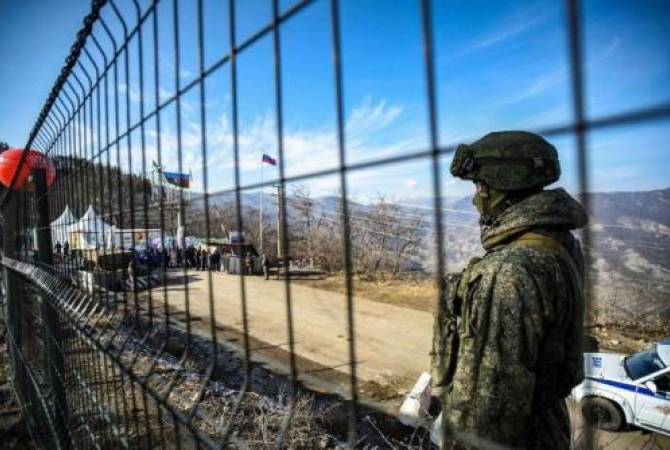  Российским миротворческим контингентом зафиксировано одно нарушение режима 
прекращения огня в Лачинском коридоре: МО РФ 