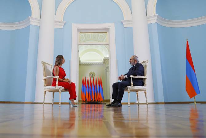 Интервью Никола Пашиняна, данное телеканалу «Euronews»