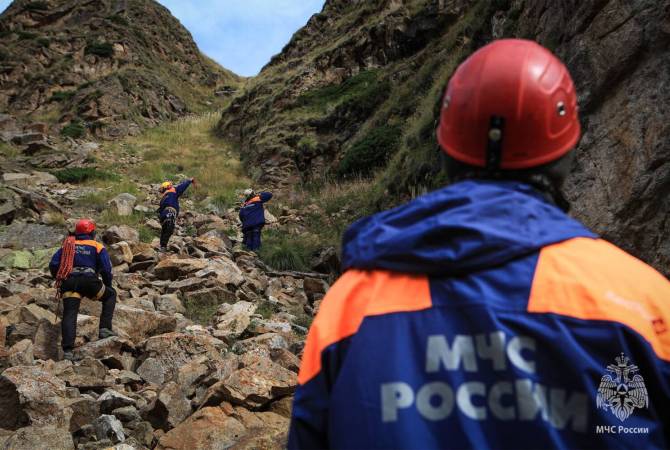    Число пострадавших россиян при камнепаде в горах увеличилось 