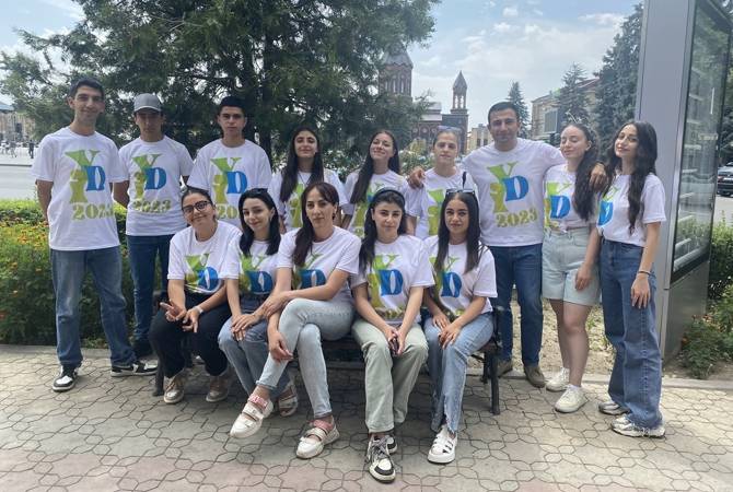 Գյումրիում նշվեց Երիտասարդության միջազգային օրը