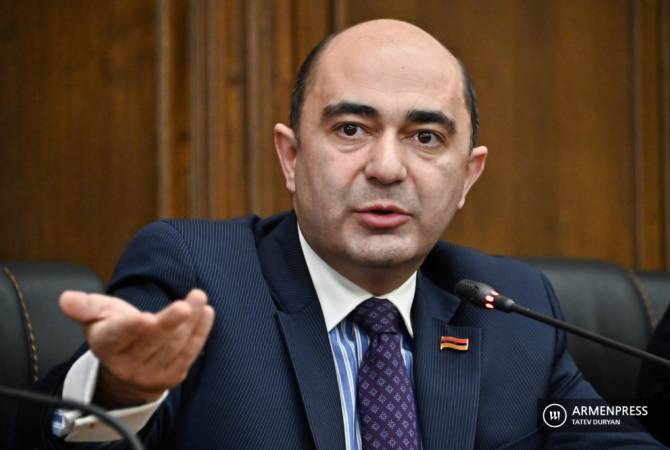 Ambassador-at-Large Edmon Marukyan calls for international intervention to stop ethnic 
cleansing in Nagorno-Karabakh 