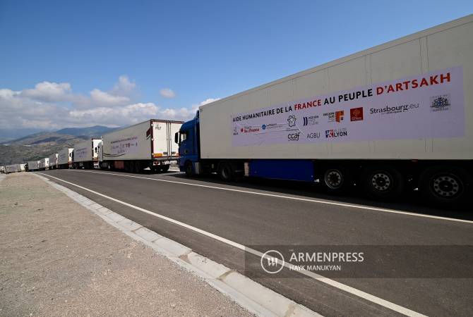 French humanitarian convoy for Nagorno-Karabakh blocked by Azerbaijan 