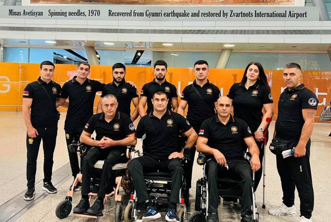  Трое спортсменов Армении стали чемпионами чемпионата мира по пара-
армрестлингу
 