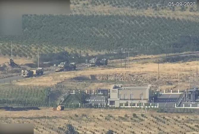  Армия обороны Арцаха опубликовала видео о передвижении азербайджанских ВС 