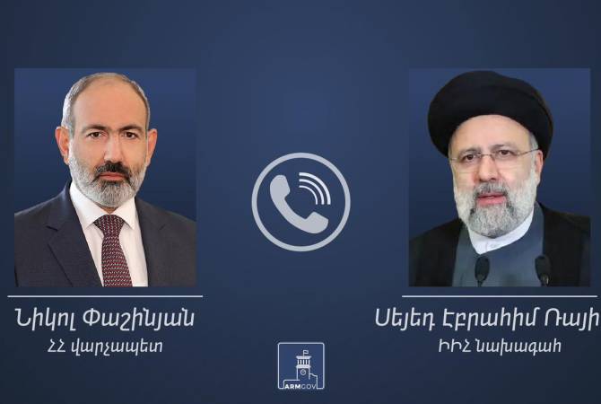Entretien téléphonique entre le Premier ministre arménien et le Président de la République 
islamique d'Iran