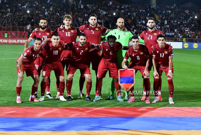  Сборная Армении по футболу с минимальным счетом проиграла сборной Хорватии 
