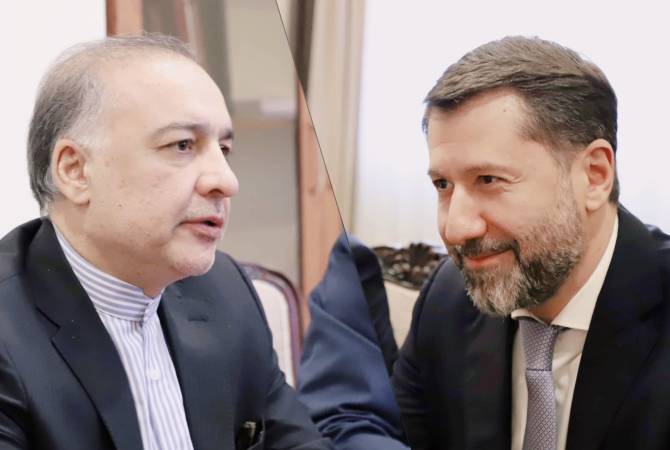  Председатель Высшего судебного совета Армении принял посла Ирана в РА 