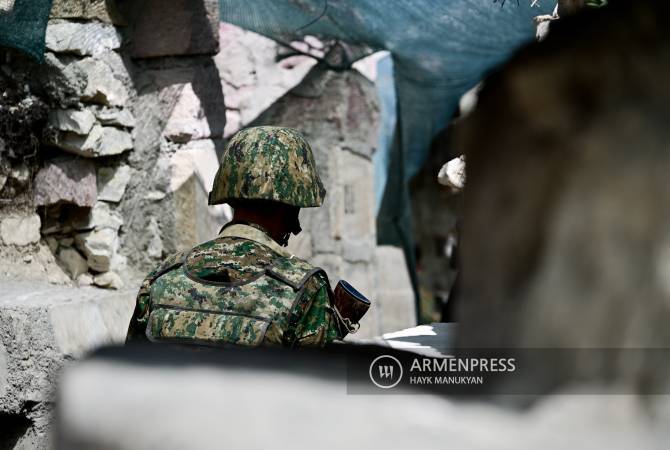 نیروهای مسلح آذربایجان از سلاح های سبک به سمت مواضع ارامنه واقع در روستای جیل استان 
گِغارکونیک ارمنستان تیراندازی کردند