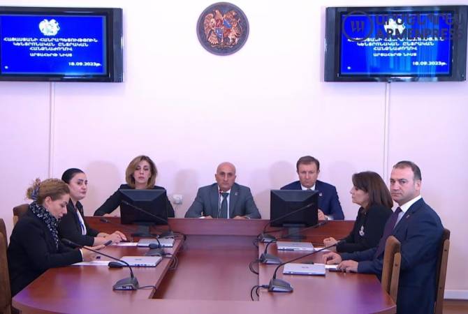 ЦИК на внеочередном заседании подвел итоги выборов в Совет старейшин Еревана