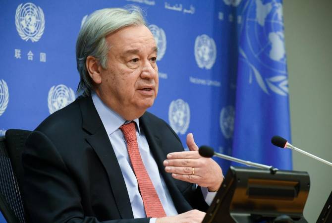 Le Secrétaire général des Nations unies appelle à l'arrêt immédiat des combats dans le 
Haut-Karabakh

