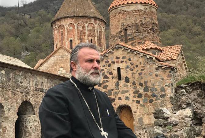 BREAKING: Armenian Church priest wounded in Nagorno-Karabakh during Azeri attack