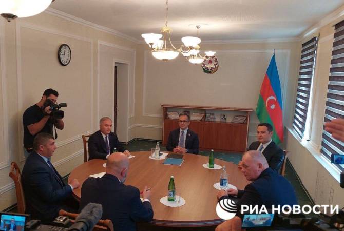Meeting between Nagorno-Karabakh representatives and Azerbaijani authorities underway 