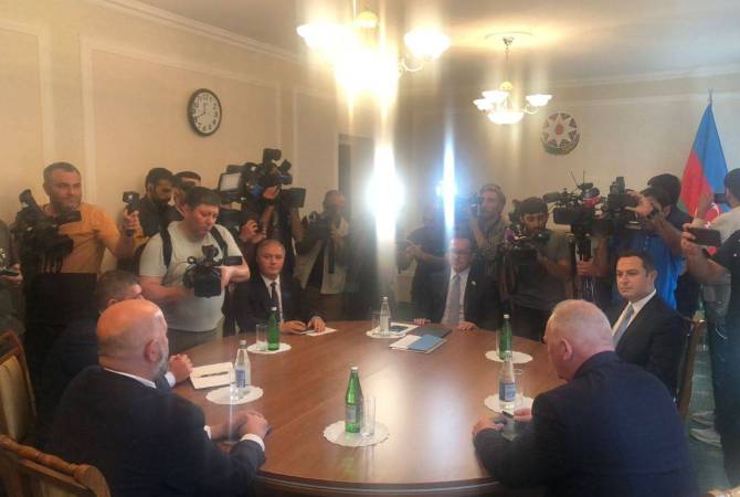 Meeting between Nagorno-Karabakh representatives and Azerbaijani authorities in Yevlakh 
concludes 