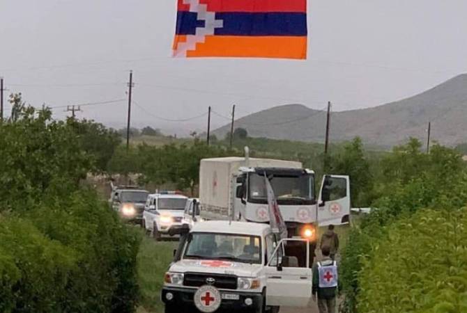 ICRC evacuates 9 wounded persons from Martuni to Stepanakert 
