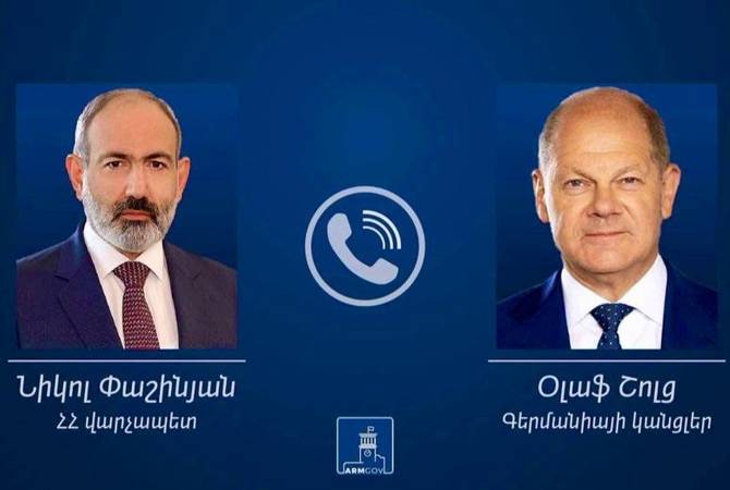 PM Pashinyan, Germany’s Scholz discuss Nagorno-Karabakh