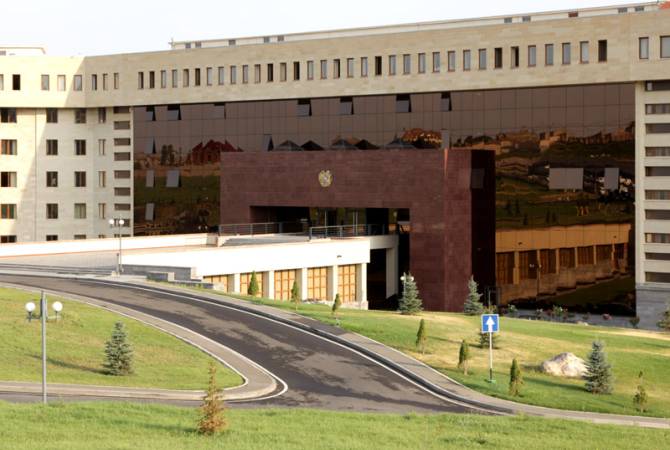 МО Армении опровергает утверждения Баку о наличии подразделений ВС Армении в 
Нагорном Карабахе