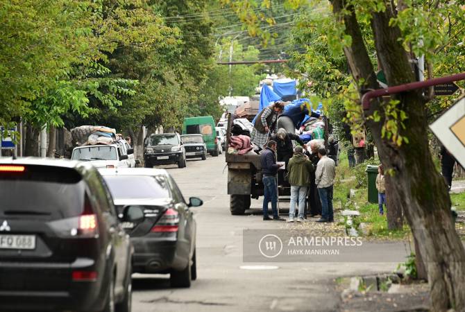 19,000 forcibly displaced persons enter Armenia from Nagorno-Karabakh