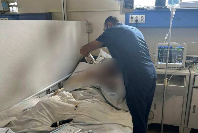 67 victims of NK fuel depot blast hospitalized in Yerevan 