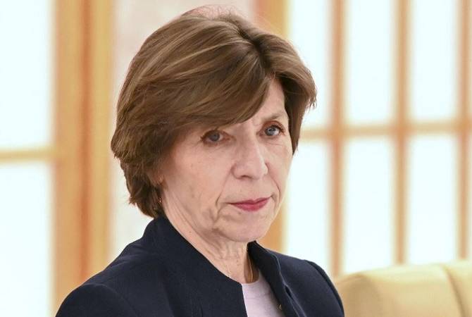 France strengthened defense relations with Armenia, says foreign minister Catherine 
Colonna 