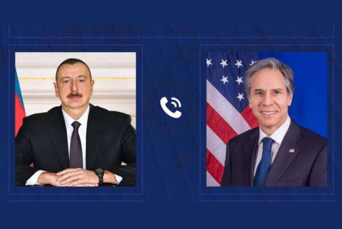 Алиев заверил Блинкена, что военных действий в Нагорном Карабахе не будет и 
согласился на отправку наблюдательной миссии