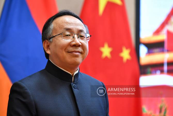 Çin ve Ermenistan birbirlerinin egemenliğine ve toprak bütünlüğüne saygı duyuyor 