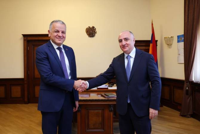 Председатель Антикоррупционного комитета Армении принял главу делегации ЕС