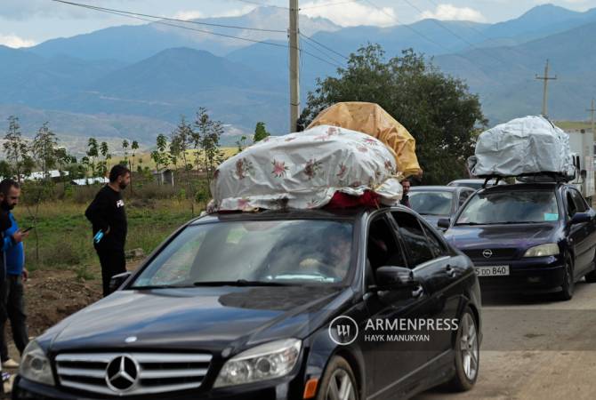 Nearly 93,000 forcibly displaced persons have crossed into Armenia from Nagorno-
Karabakh 