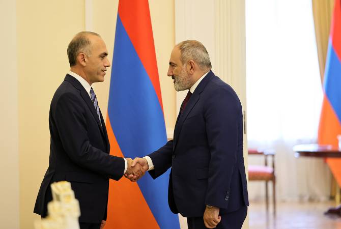 Le Premier ministre Pashinyan a reçu la délégation parlementaire de Chypre

 
