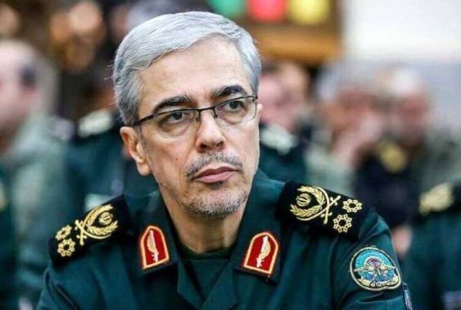 İran Genelkurmay Başkanı: Tahran, Ermenistan-Azerbaycan sınırına gözlemci göndermeye 
hazır