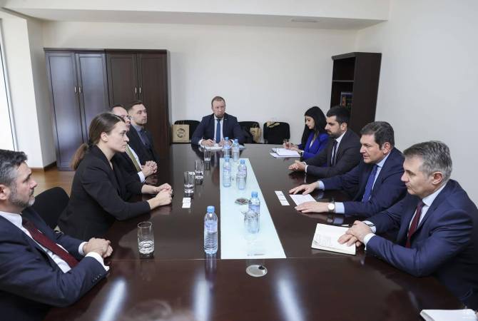  Замглавы МИД Армении принял делегацию во главе с вице-спикером Сейма Литвы 