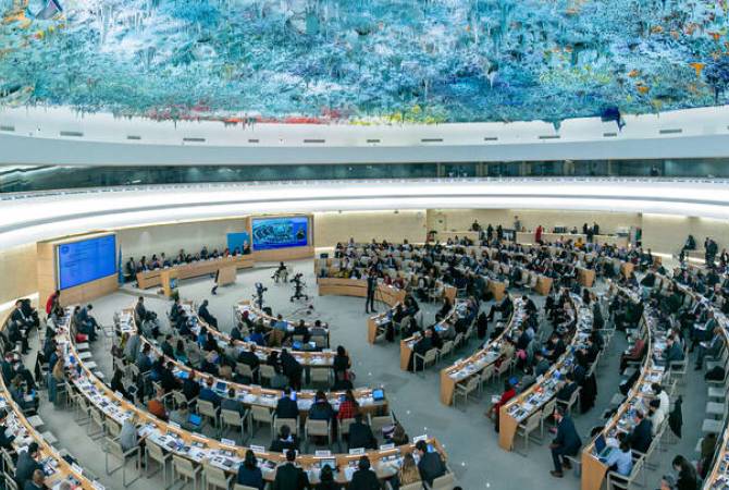  В Совете ООН по правам человека представлено совместное заявление 
относительно ситуации в Нагорном Карабахе 