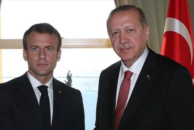  Президенты Франции и Турции обсудили ситуацию в зоне израильско-палестинского 
конфликта 