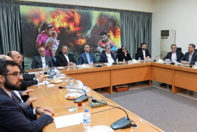 Глава МИД Ирана провел встречу с высокопоставленными представителями 
движений ХАМАС и «Исламский джихад»