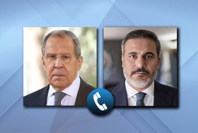 Ռուսաստանի և Թուրքիայի արտգործնախարարները հեռախոսազրույց են 
անցկացրել