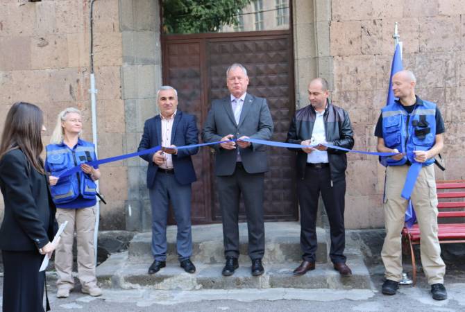 EU mission opened its last operating base in Yeghegnadzor