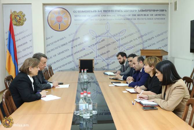 Belgian Ambassador expressed readiness to support the forcibly displaced persons from 
Nagorno-Karabakh