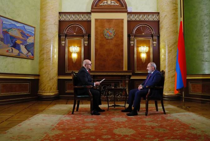 Никол Пашинян в интервью The Wall Street Journal представил проект &laquo;Перекресток 
мира&raquo;