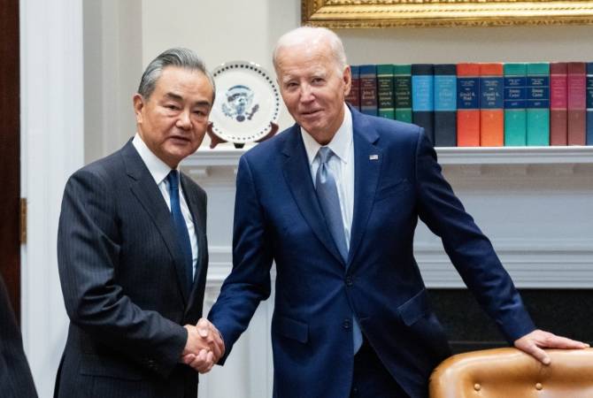  Байден принял министра иностранных дел Китая Ван И в Белом доме 