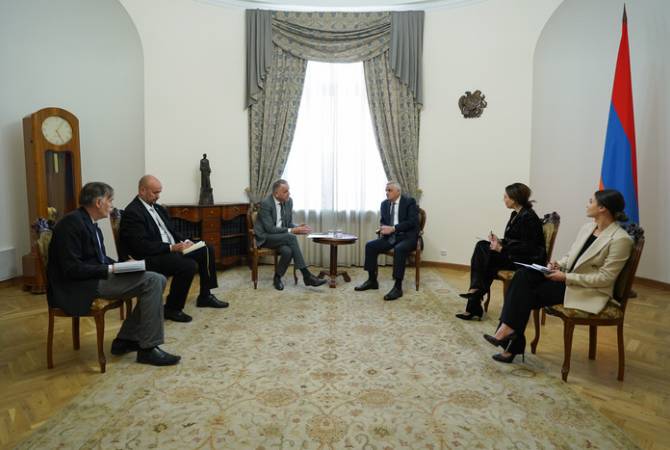  Вице-премьер Мгер Григорян принял руководителя делегации ЕС в Армении 