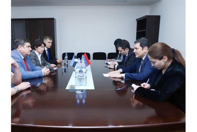  Замглавы МИД Армении поблагодарил Эстонию за решение предоставить Армении 
гуманитарную помощь 