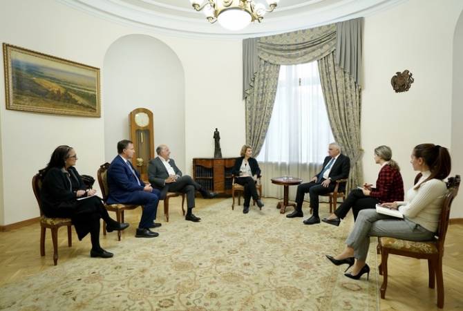  Вице-премьер Мгер Григорян принял представителей Армянской ассамблеи Америки  