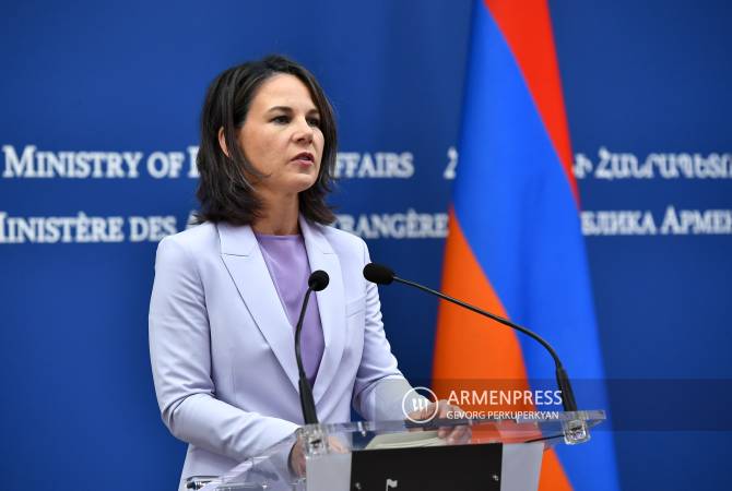 EU expects stronger and deeper relations with Armenia: Baerbock