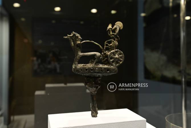 В Музее истории Армении состоялась церемония открытия временной выставки 
археологических находок из Лчашена