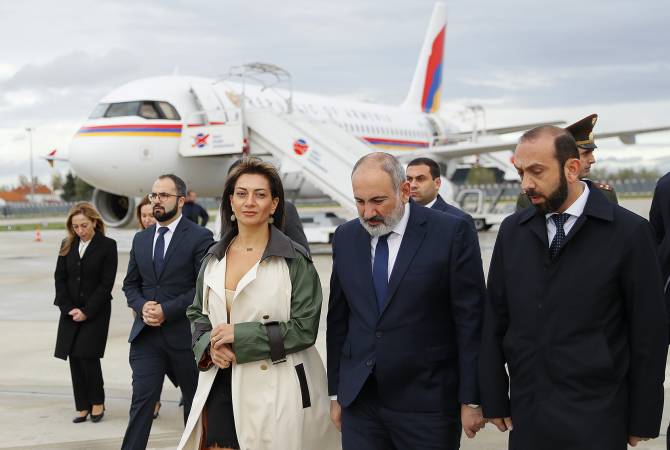 Primer ministro de Armenia llegó a París
