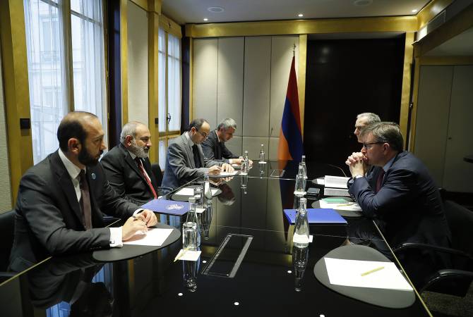 Primer ministro de Armenia subrayó la continuidad del papel de EEUU en el proceso de 
paz entre Armenia y Azerbaiyán