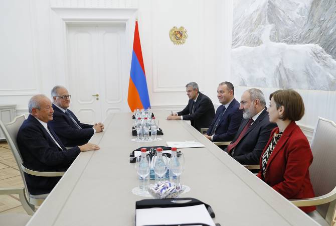 Le Premier ministre Pashinyan a reçu l'homme d'affaires Naguib Sawiris


