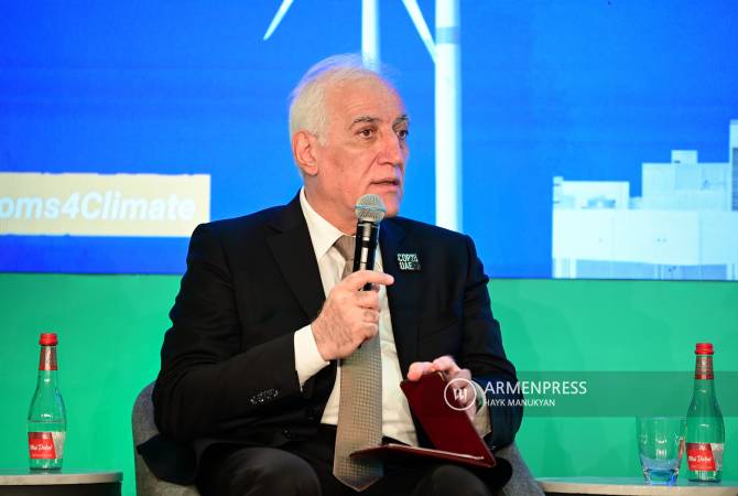 Climate change remains a topping global issue: Armenian President's speech at COP 28